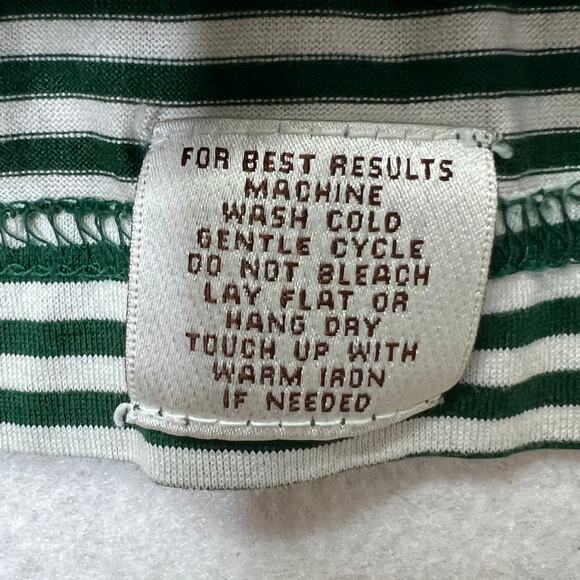 Peter Millar Striped Polo Shirt Mens XL Green Striped Pullover Cotton Casual - Picture 4 of 9